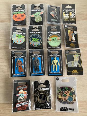 Disney pins Star Wars beschikbaar voor biedingen