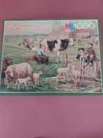 In de weide MB Jetses Puzzle. C.1986., Hobby en Vrije tijd, Overige Hobby en Vrije tijd, Ophalen of Verzenden, Zo goed als nieuw