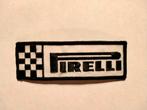 Pirelli auto automerk banden band vintage kleding patch, Ophalen of Verzenden, Nieuw, Auto's
