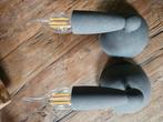 2 wandlampen, Huis en Inrichting, Lampen | Wandlampen, Ophalen of Verzenden, Zo goed als nieuw