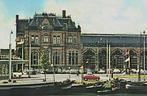 33270	Groningen	1967 station	Trolleybus	 Gelopen met postzeg, Verzamelen, Ansichtkaarten | Nederland, Verzenden, 1960 tot 1980