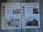 Cardboard Models 2x tramstations Hoorn, Medemblik bouwplaat, Ophalen of Verzenden, Nieuw, Tram, Schaalmodel