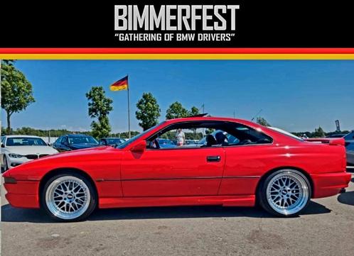 e31 850ci v12 Handbak....Ferrari Rood ...!!!, Auto's, BMW, Particulier, 8-Serie, Benzine, Coupé, Handgeschakeld, Rood, Zwart, Leder