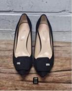 March23 - Suedeleren pumps maat 38 - Als nieuw - March 23, Pumps, Zwart, Nieuw, Ophalen of Verzenden
