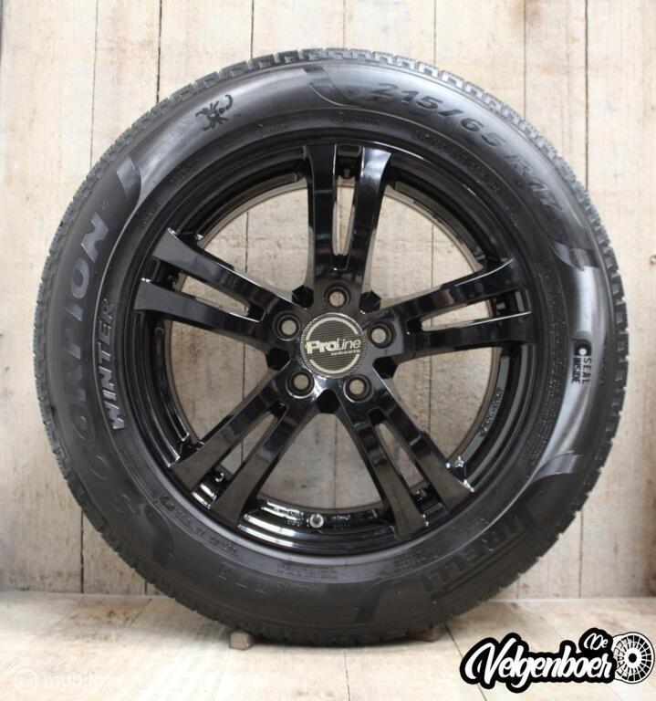 Volkswagen Tiguan velgen + Pirelli winterbanden | 17 inch, Auto-onderdelen, Banden en Velgen, Banden en Velgen, Winterbanden, 17 inch