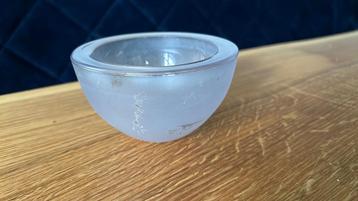 Glazen bakje/ schaaltje 12cm doorsnee 7cm hoog beschikbaar voor biedingen