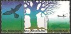Natuur en milieu strook 1043 - 1045 XXX. ADV. no.71 J., Postzegels en Munten, Postzegels | Nederland, Verzenden, Na 1940, Postfris