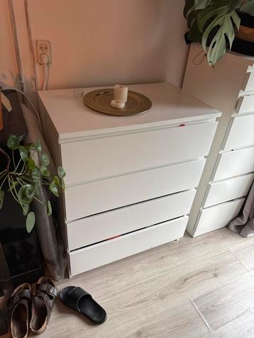 Witte Ikea Ladekast - Kledingkast beschikbaar voor biedingen