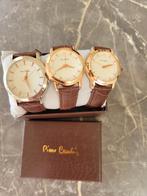 Pierre Cardin horloges, Overige merken, Leer, Staal, Polshorloge