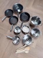 Vivo villeroy & boch pannenset, Pannenset, Ophalen of Verzenden, Zo goed als nieuw, Rvs