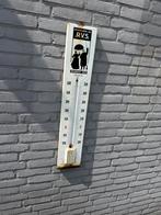 Grote RVS emaille reclame thermometer, Ophalen of Verzenden