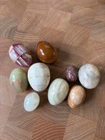 Natuursteen eieren / onyx en andere edelstenen, Ophalen of Verzenden, Zo goed als nieuw