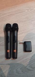 Originele jbl microfoons+ ontvanger, Ophalen of Verzenden, Zo goed als nieuw, 120 watt of meer, JBL