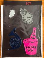 Cutting dies. Om zelf kaarten te maken, Hobby en Vrije tijd, Ophalen of Verzenden, Zo goed als nieuw, Clearstamp