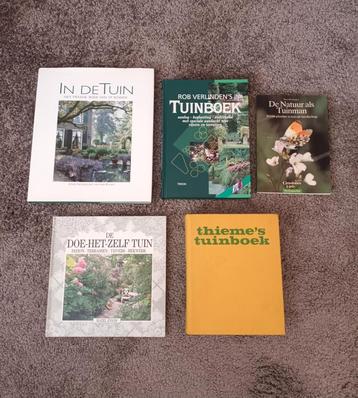 Tuinboeken. Oa VT Wonen, Rob Verlinden, Thieme. beschikbaar voor biedingen