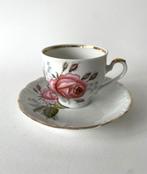 Vintage kop en schotel Mitterteich Bavaria, Ophalen of Verzenden, Zo goed als nieuw, Porselein, Kop en/of schotel