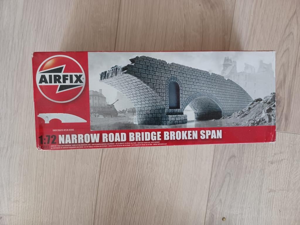 Airfix 1/72 Narrow road bridge broken span, Ophalen of Verzenden, Nieuw, 1:50 of kleiner