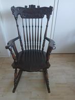 schommelstoel, Huis en Inrichting, Stoelen, Ophalen, Gebruikt, Bruin, Klassiek