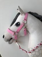 halsterset hobbyhorse / stokpaard roze mix (r-f-w), Ophalen of Verzenden, Nieuw