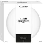 Riverdale dinerbordenset, Huis en Inrichting, Ophalen, Zo goed als nieuw, Bord(en), Overige stijlen