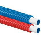Uponor Uni Pipe Plus 20x2.25 Blauw/Rood met Mantel 75 Meter!, Ophalen, Overige materialen, 6 meter of meer, Overige typen
