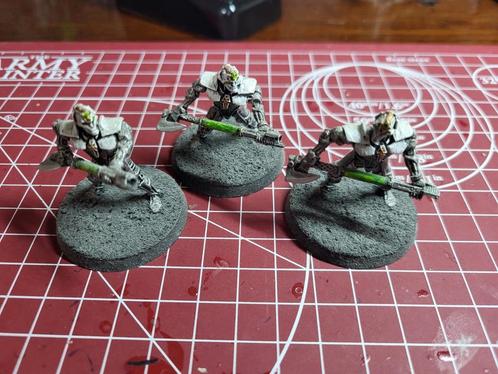 2x 3 Metal Necron Pariahs, Hobby en Vrije tijd, Wargaming, Zo goed als nieuw, Warhammer, Figuurtje(s), Ophalen of Verzenden
