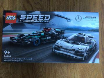 LEGO SPEED champions 76909 Mercedes - AMG 2 stuks z.g.a.n. beschikbaar voor biedingen
