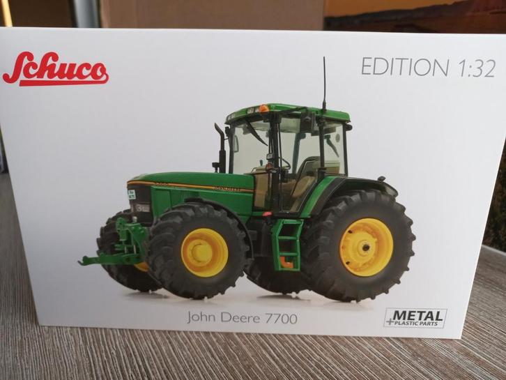 John Deere 7700 Schuco, Hobby en Vrije tijd, Modelauto's | 1:32, Nieuw, Tractor of Landbouw, Schuco, Ophalen of Verzenden