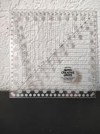 Creative Grids Quilters Liniaal 210x210mm, Wit, Ophalen of Verzenden, Zo goed als nieuw, Minder dan 30 cm