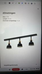 Ikea hanglamp RANARP zwart met lampen, Ophalen of Verzenden, Minder dan 50 cm