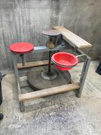 Schop-draaischijf voor keramiek, Hobby en Vrije tijd, Pottenbakken, Ophalen, Gebruikt