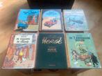6 x kuifje  1975,1955,1953,1950,1948,1947, Boeken, Gelezen, Ophalen of Verzenden, Meerdere stripboeken, Hergé