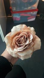 Versiering kerst  oudroze bloemen 14 stuks, Diversen, Kerst, Ophalen of Verzenden, Gebruikt