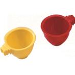 eivoer bakje klein transparant €0,25, Ophalen of Verzenden, Nieuw, Eten en Drinken