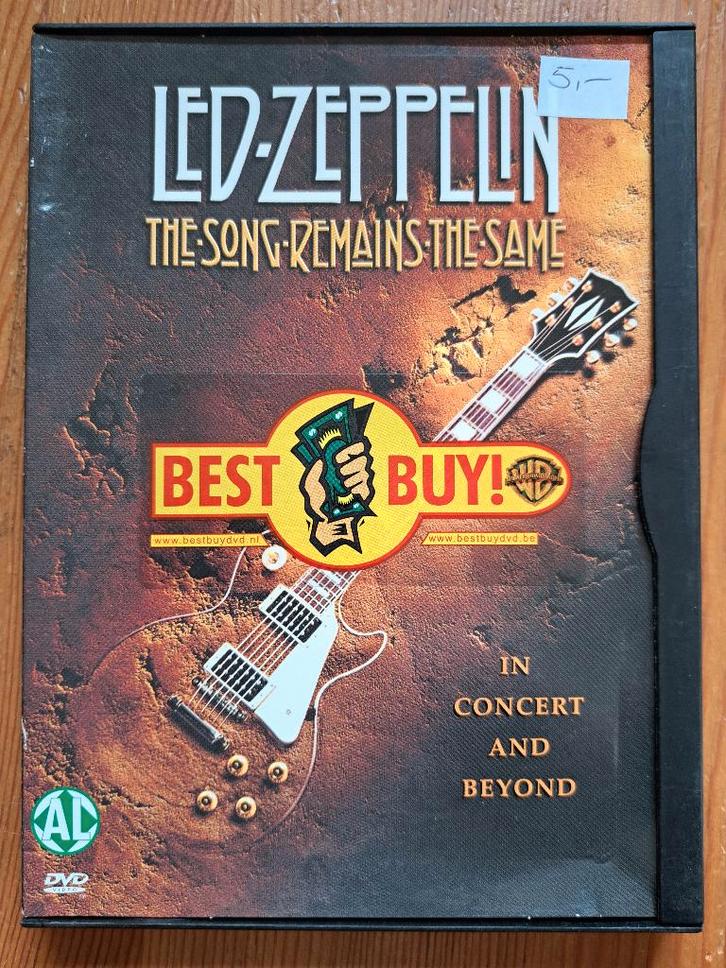 Led Zeppelin, dvd: The Song Remains the Same., Cd's en Dvd's, Cd's | Hardrock en Metal, Gebruikt, Ophalen of Verzenden