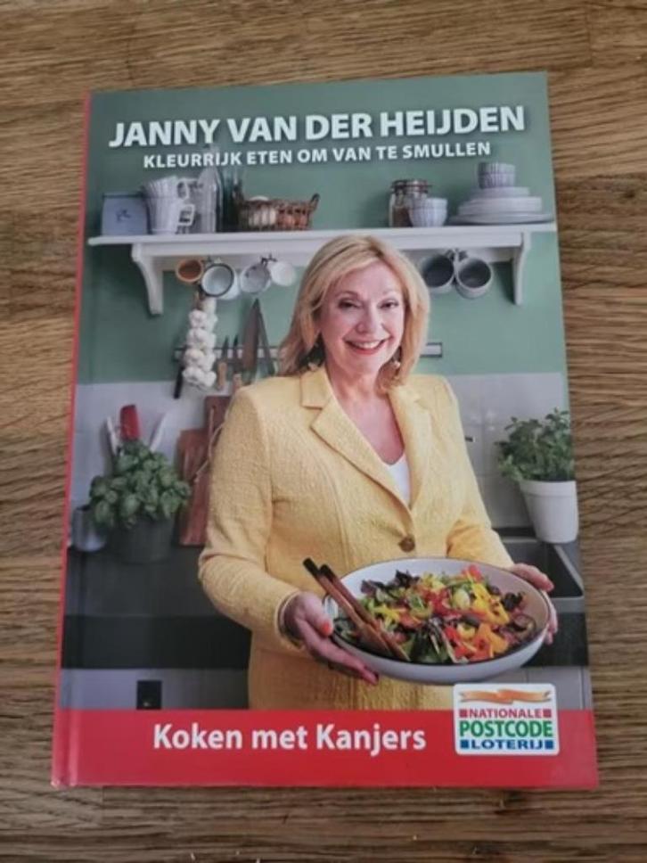 Janny van de Heijden – Bekende recepten van tv-kok Janny, Boeken, Kookboeken, Zo goed als nieuw, Hoofdgerechten, Taart, Gebak en Desserts