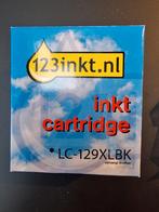 123inkt cardridge LC-129XLBK zwart voor Brother, Nieuw, Ophalen of Verzenden