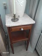 Grootmoeders tijd nachtkastje met marmer, Antiek en Kunst, Antiek | Meubels | Kasten, Ophalen