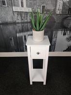 Plantenstandaard - Nachtkastje - Wit kastje - Nieuw!, Huis en Inrichting, Woonaccessoires | Zuilen en Pilaren, Ophalen, Zo goed als nieuw