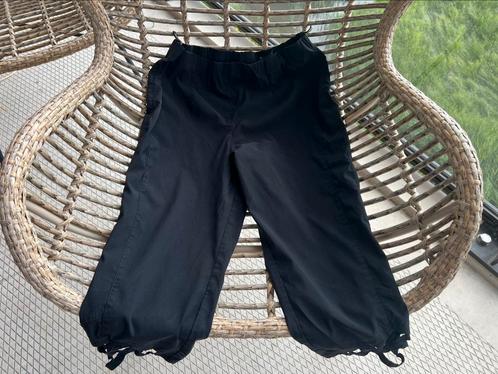 Sempre Piu * zwarte 7/8 stretch broek maat 48 * Als nieuw, Kleding | Dames, Broeken en Pantalons, Zo goed als nieuw, Maat 46/48 (XL) of groter