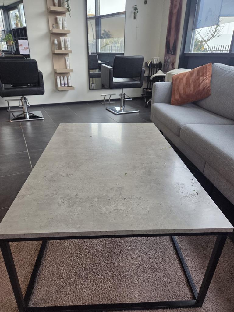 JYSK Salontafel - Groot met kleine beschadiging, Ophalen, Gebruikt, 100 tot 150 cm, Metaal