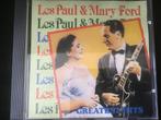 Les Paul & Mary Ford, Greatest Hits cd, Ophalen of Verzenden, Zo goed als nieuw