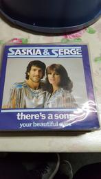 single saskia en serge there s a song, Cd's en Dvd's, Vinyl Singles, Ophalen of Verzenden