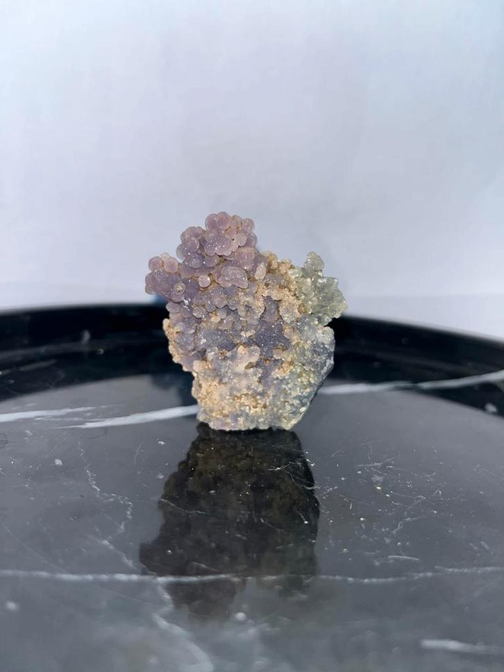 druifagaat edelsteen/kristal - 6 cm, Verzamelen, Mineralen en Fossielen, Mineraal, Ophalen of Verzenden