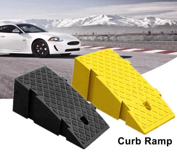 oprijplaat stoep drempelhulp scooter motor fiets auto 16 cm, Fietsen en Brommers, Fietsaccessoires | Overige Fietsaccessoires