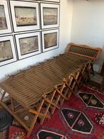 ANTIEK BED CAMPAGNEBED HARMONICA EIK WO1, Ophalen, Landmacht, Engeland