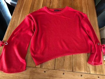 Rode Brave Soul trui, maat M oversized beschikbaar voor biedingen