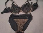 Prima Donna setje Bh 95d Slip maat 40 L, Prima Donna, Ophalen of Verzenden, Zwart, Setje
