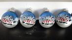 4 stuks 'Disney' Kerstballen, Ophalen of Verzenden, Gebruikt