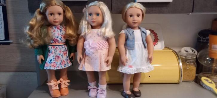 Our Generation poppen/ American Girl poppen onbespeeld, Kinderen en Baby's, Speelgoed | Poppen, Nieuw, Overige typen, Ophalen of Verzenden